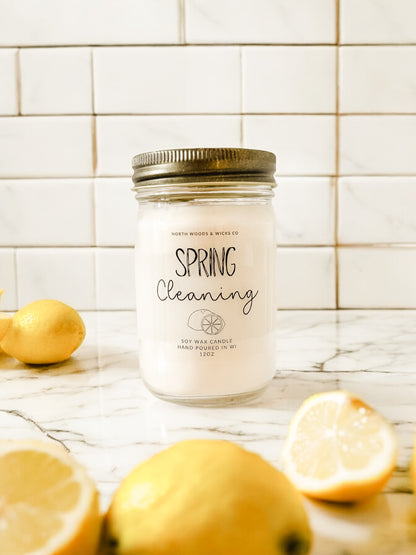 Spring Cleaning Soy Candle