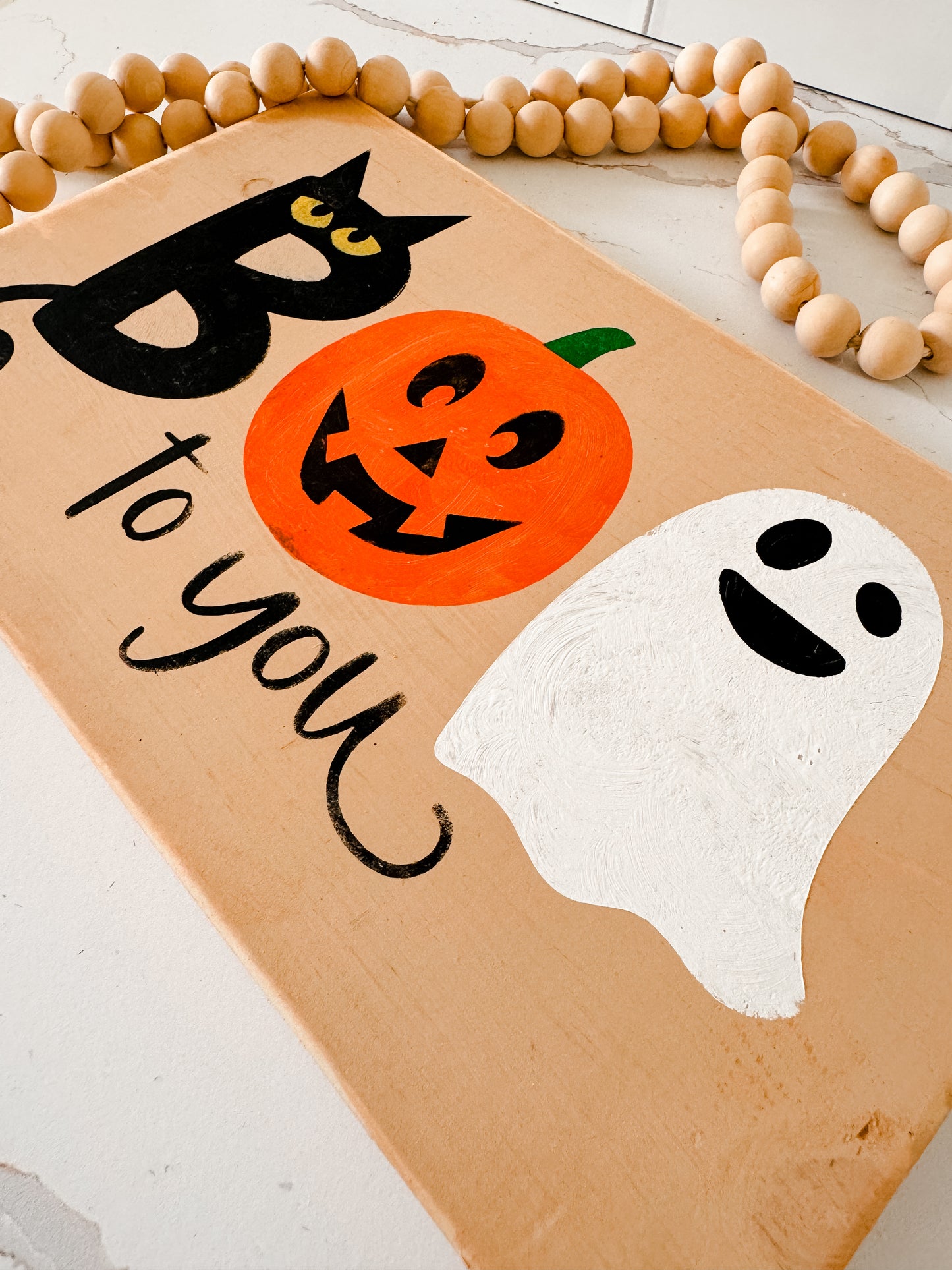 Boo To You Wood Sign