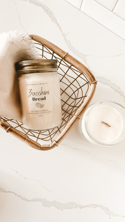 Zucchini Bread 12oz Candle