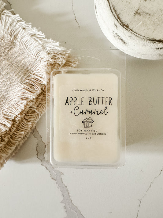 Apple Butter + Caramel Wax Melt