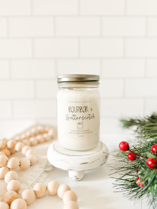 Bourbon + Butterscotch Candle