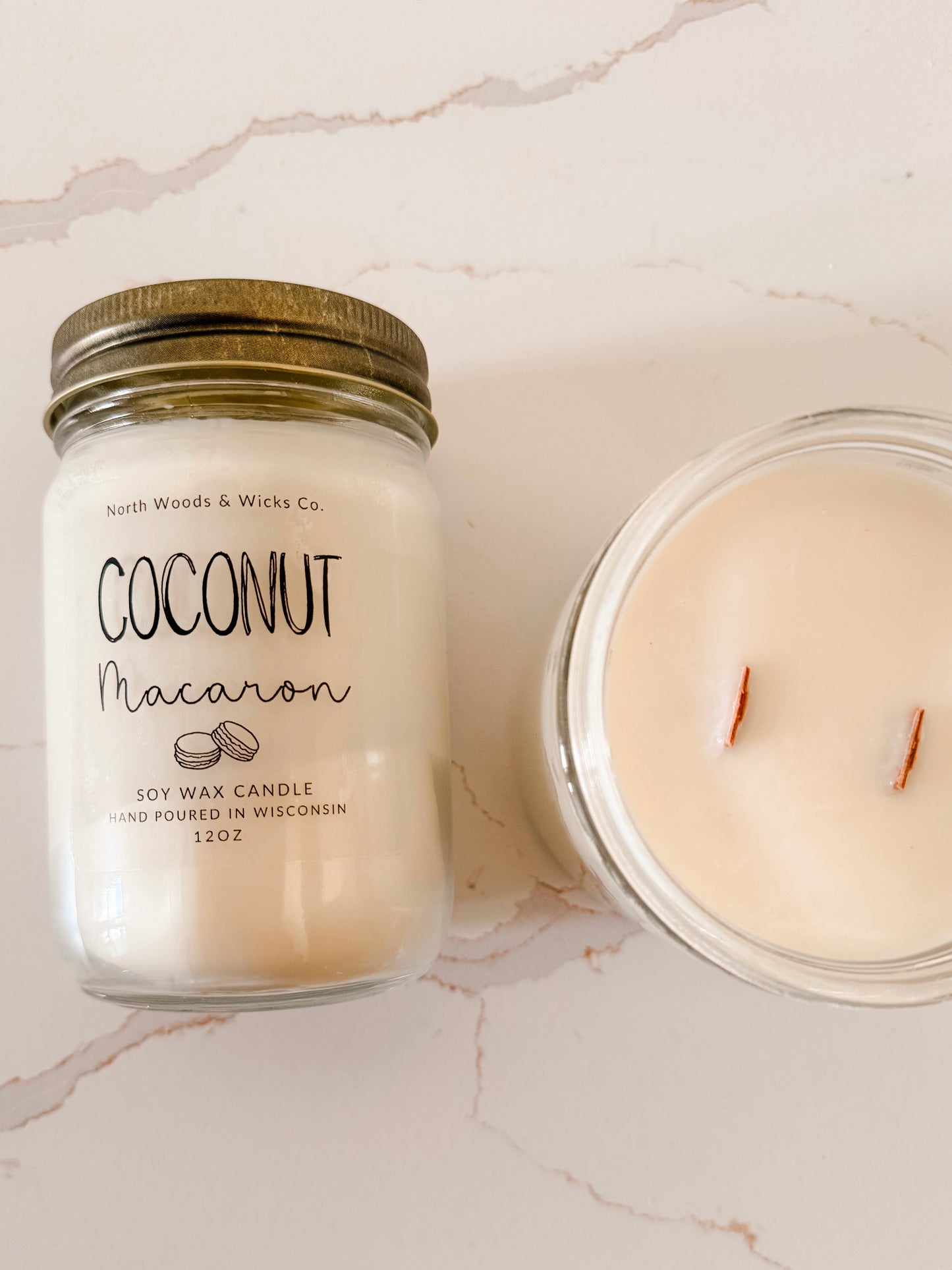 Coconut Macaroons Soy Wax Candle