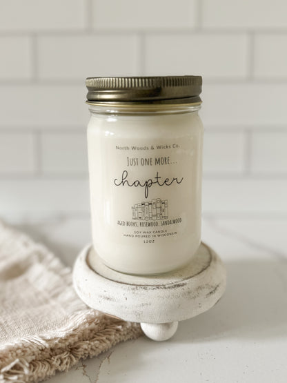 Just One More Chapter 12oz Candle