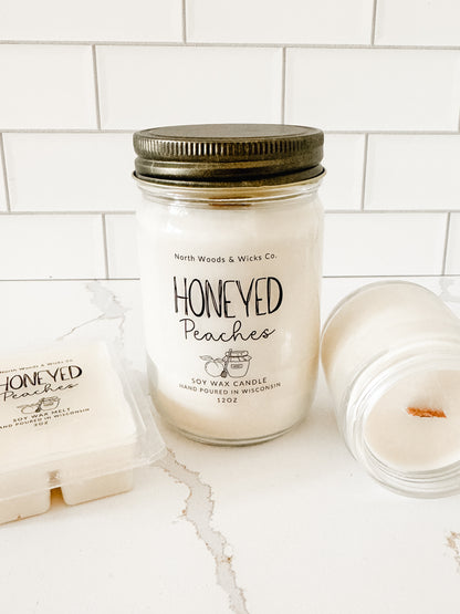 Honeyed Peaches Soy Wax Candle