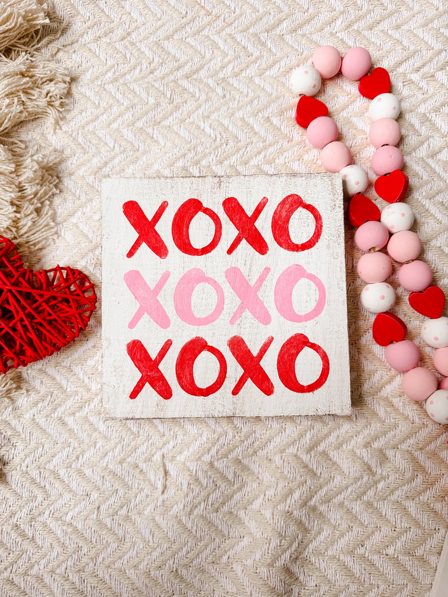 XOXO Wood Sign