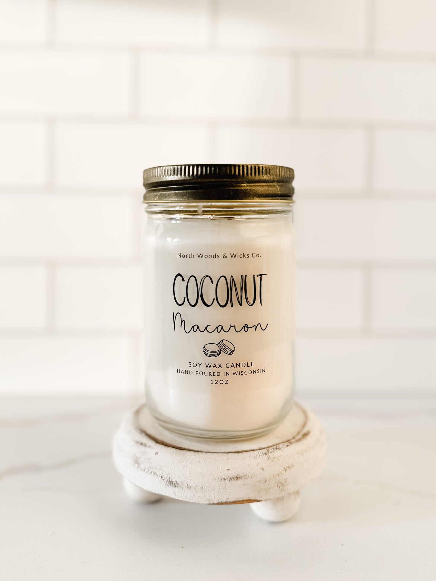 Coconut Macaroons Soy Wax Candle