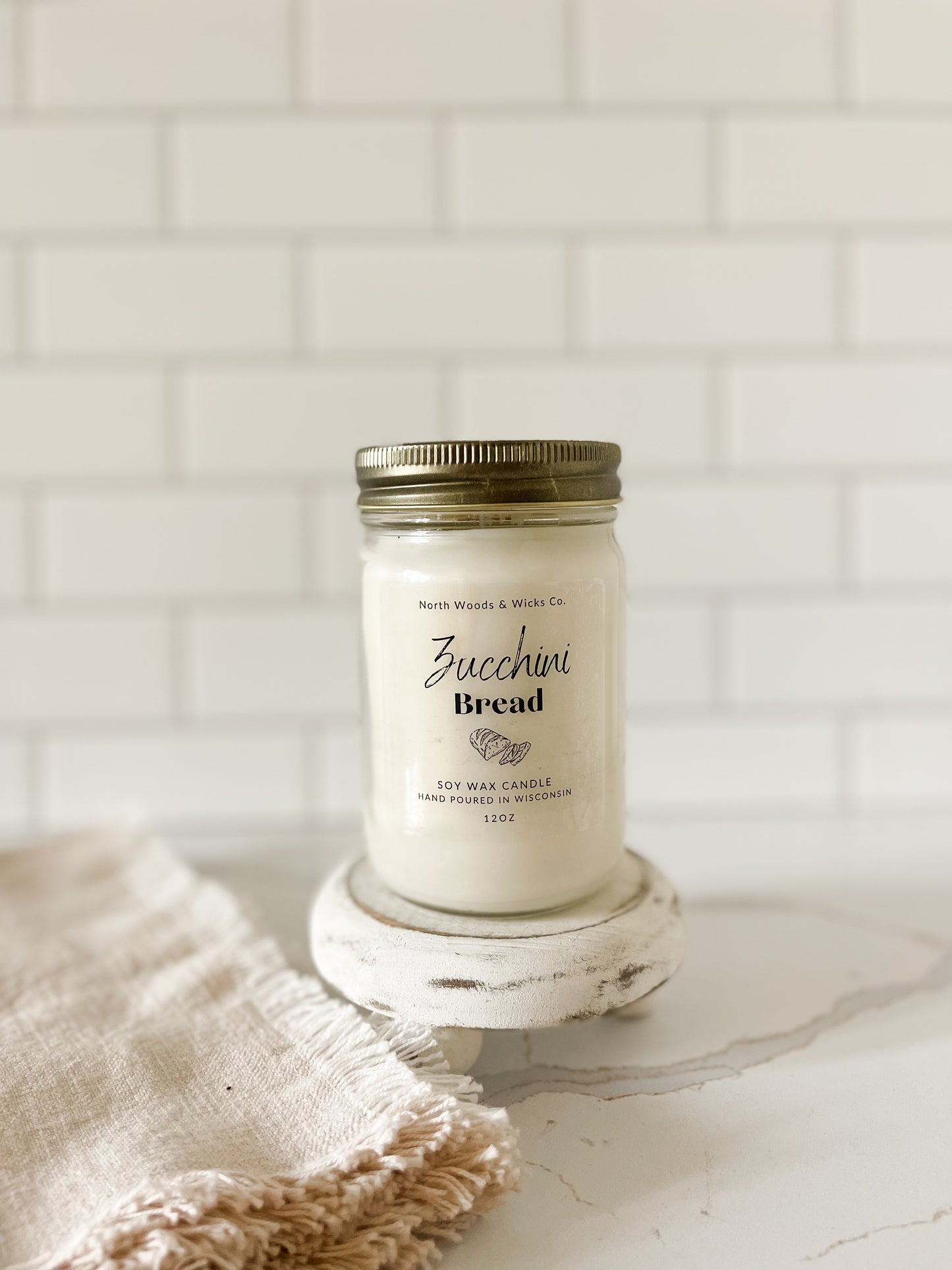 Zucchini Bread 12oz Candle