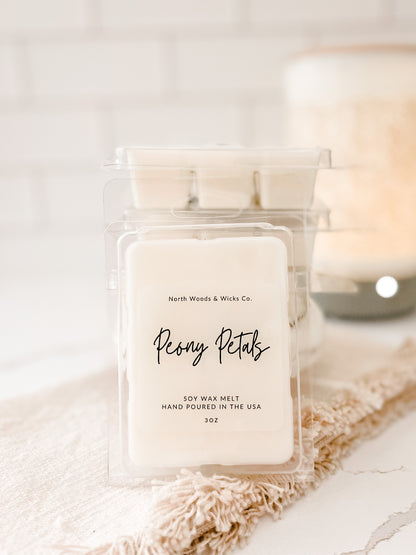 Peony Petals Wax Melt