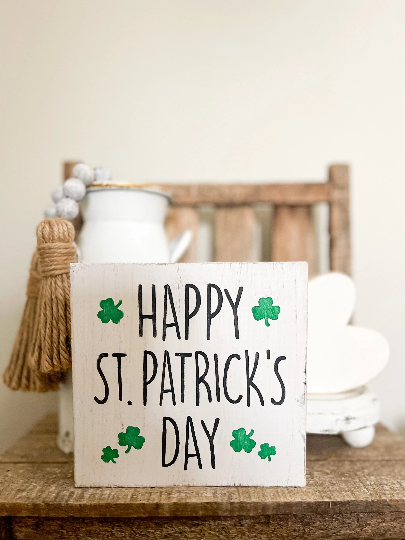 Happy St. Patrick's  Day Sign